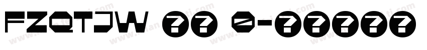 fzqtjw 角标 0字体转换